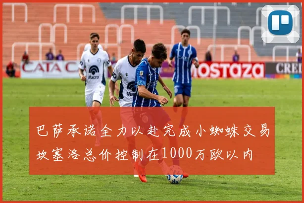 巴萨承诺全力以赴完成小蜘蛛交易坎塞洛总价控制在1000万欧以内