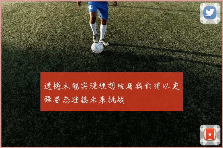 遗憾未能实现理想结局我们将以更强姿态迎接未来挑战